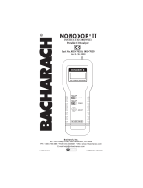 Bacharach Monoxor® II User manual