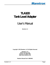 Maretron TLA100 User manual