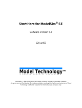 Model Technology Model Sim EE User manual