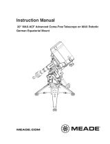 Meade MAX 20" ACF User manual
