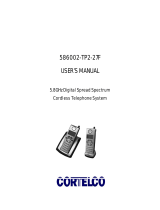 Cortelco 586002-TP2-27F User manual