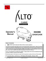 Clarke ENCORE L2426 User manual