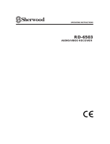 Sherwood RD-6503 User manual