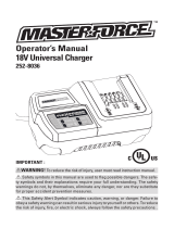 Master-force FlexPower 252-8036 User manual