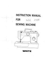 White 1477 User manual