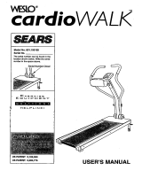 Weslo CARDIO WALK User manual