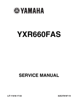 Yamaha 2004 Rhino 660 YXR660FAS User manual