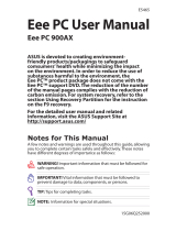 Asus Eee Note User manual