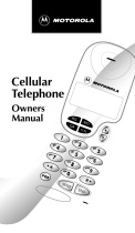 Motorola 68P09396A92-A Owner's manual