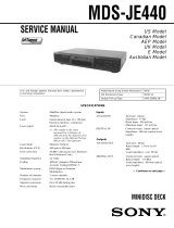 MDS MDM-7A User manual