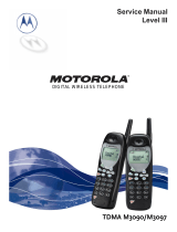 Motorola M3097 User manual
