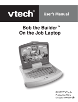 VTech Bob the Builder On the Job Laptop User manual