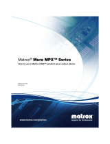 Matrox Mura MPX-4/0 User manual