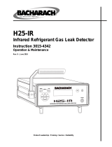 Bacharach H25-IR User manual