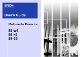 Epson EB-W6 User manual