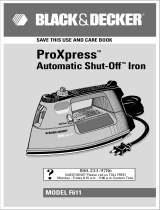 Black & Decker ProXpress F611 User manual