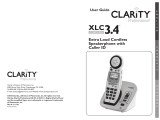 Clarity XLC3.4 User manual
