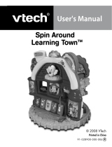 VTech Spin Around Learning Town User manual