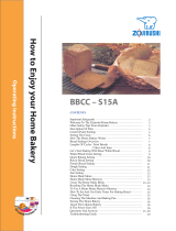 Zojirushi BBCC - S15 Owner's manual