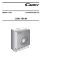 Candy CDB 754 D User manual