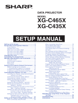 Sharp XG-C435X User manual
