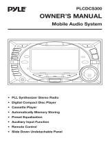 PYLE Audio PLCDCS300 User manual