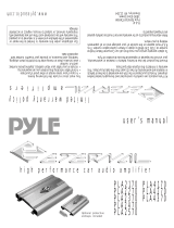 PYLE Audio Eternal PLA4270 User manual