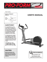 Pro-Form PFEL87073 User manual