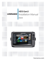 Lowrance HDS-12 Owner's manual