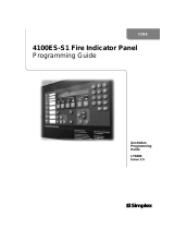 Simplex 4100ES-S1 Programming Manual