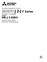 Mitsubishi Melservo-J2-JR SERIES User manual