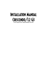 Sonnet Crescendo/L2 G3 User manual