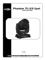 SHOWTEC Phantom 75 LED Spot Owner's manual