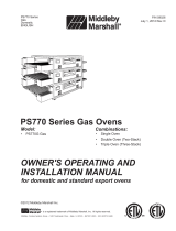 Middleby Marshall PS770G GAS User manual
