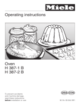 Miele H387-2B User manual