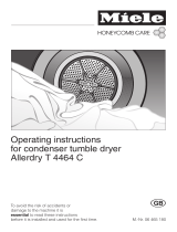 Miele HoneyComb care Allerdry T 4464 C User manual