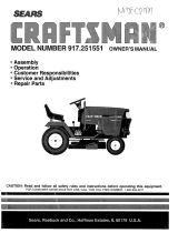 Craftsman 917.251551 User manual