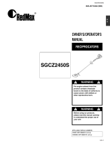 RedMax SGCZ2460S User manual