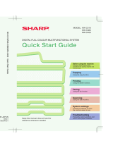 Sharp MX-C400 User manual