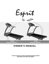 ESPRIT ET588 Owner's manual