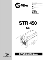 Miller Electric STR 450 Owner's manual