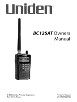 Uniden BC125AT User manual