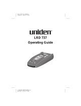 Uniden LRD 766 User manual