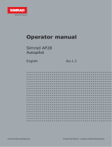 Simrad AP28 Owner's manual