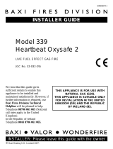 Baxi Fires Division 339 Installation Instructions Manual