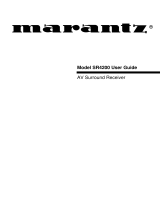 Marantz SR4200 User manual