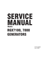 Robin America RGX7100E User manual