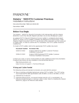 Paradyne 5620 User manual