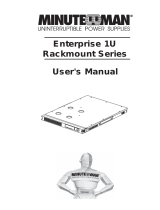 Minuteman E1500RM1U User manual