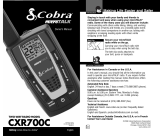 Cobra CXR700C User manual